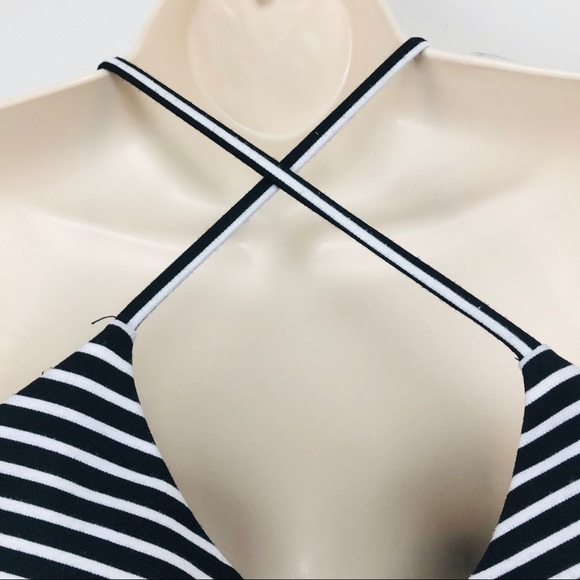 Guess Black and white striped  strap dress size‎ 4 - Picture 4 of 9